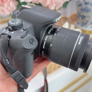 Canon Black DSLR Camera with 18-55mm IS Zoom Lens